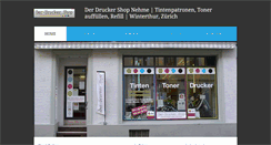 Desktop Screenshot of der-drucker-shop.ch